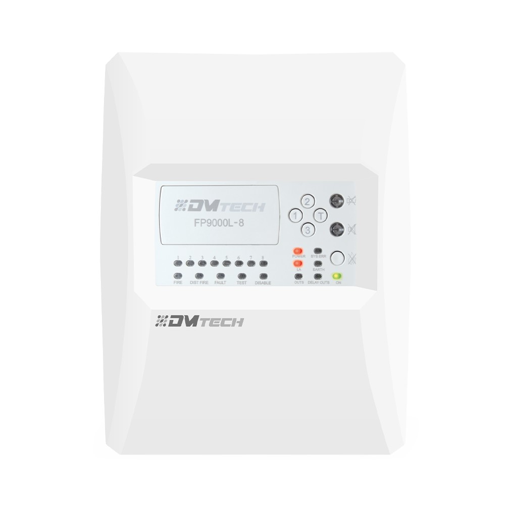 Conventional Fire Panel 2 zone without Display, metal box