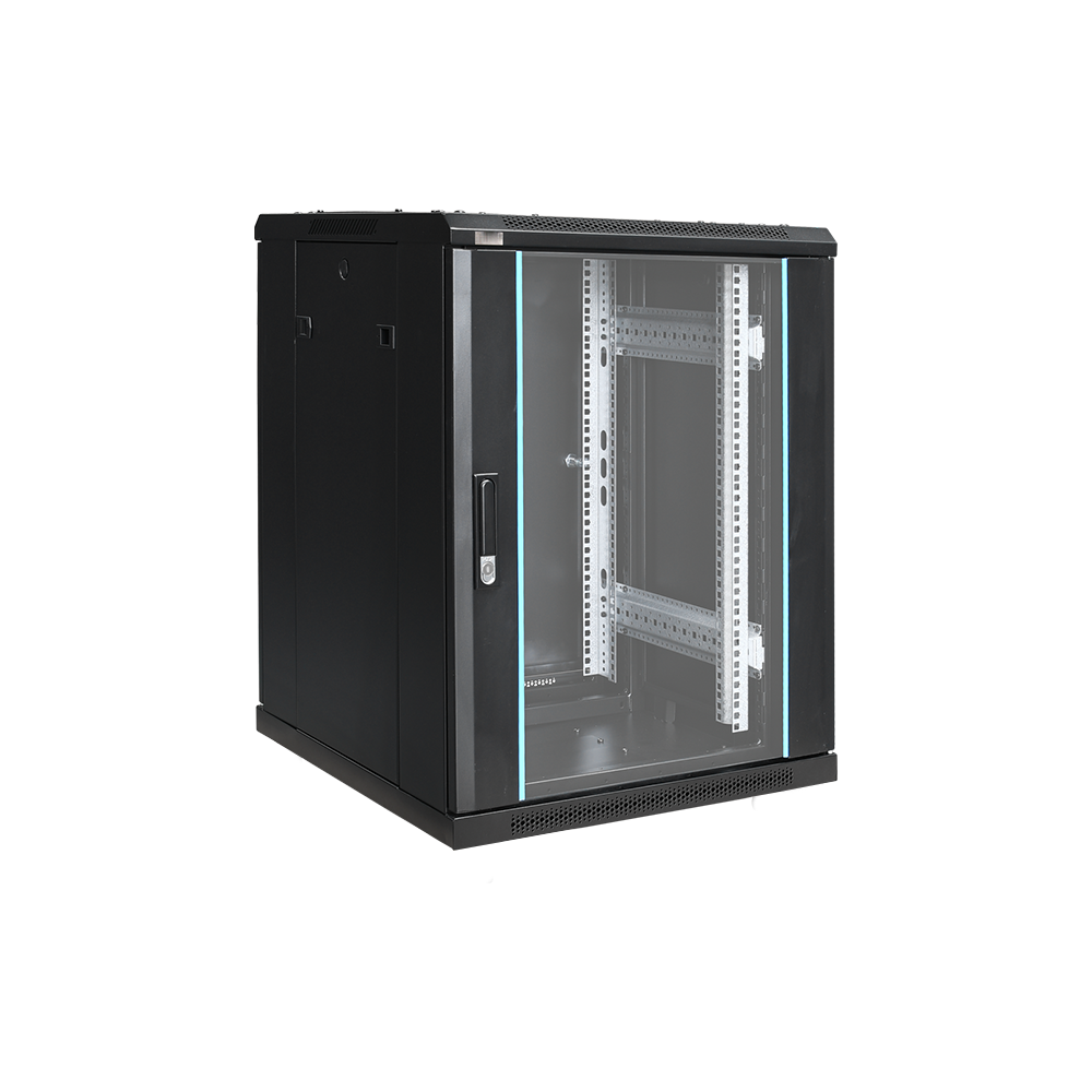 Rack - Single section wall mounted cabinet 18U 600X600