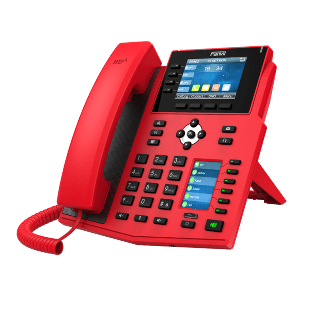 X5U-R Special Red IP Phone