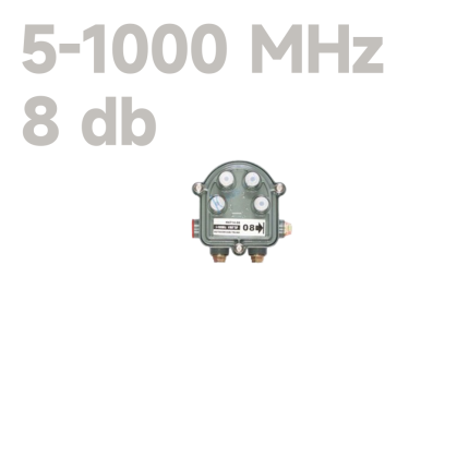 CATV Tap 4way - 8dB