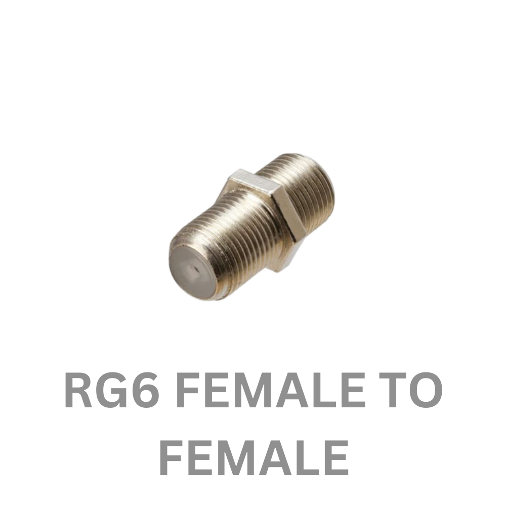 RG6 Connector F type Female to Female RG6 Connector F type Female to Female - Image 1