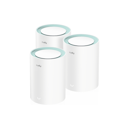 AX1500 Gigabit Mesh Wi-Fi 6 систем (M1500, пакет од 3)