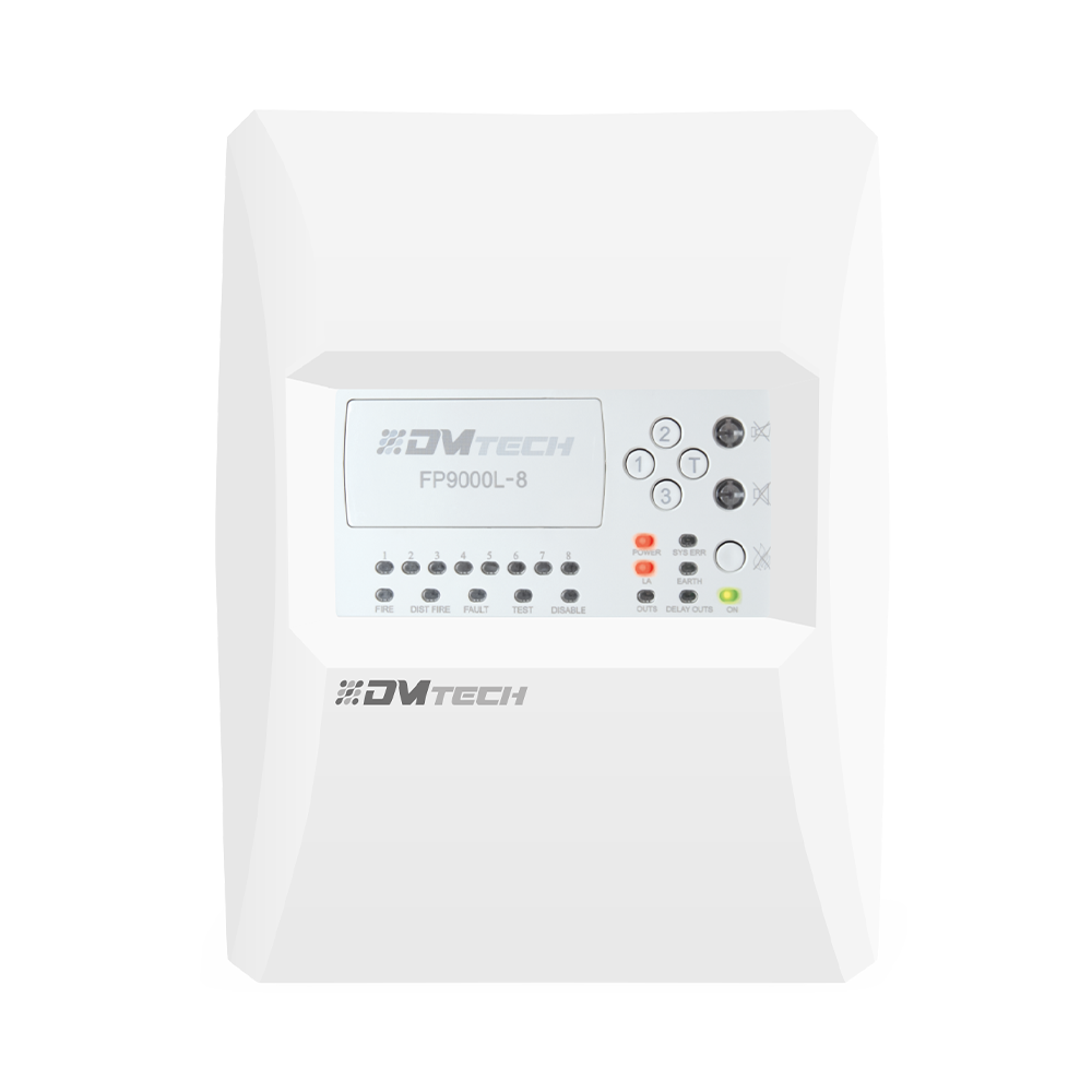 pic 1 Conventional Fire Panel 2 zone without Display, metal box - Image 1